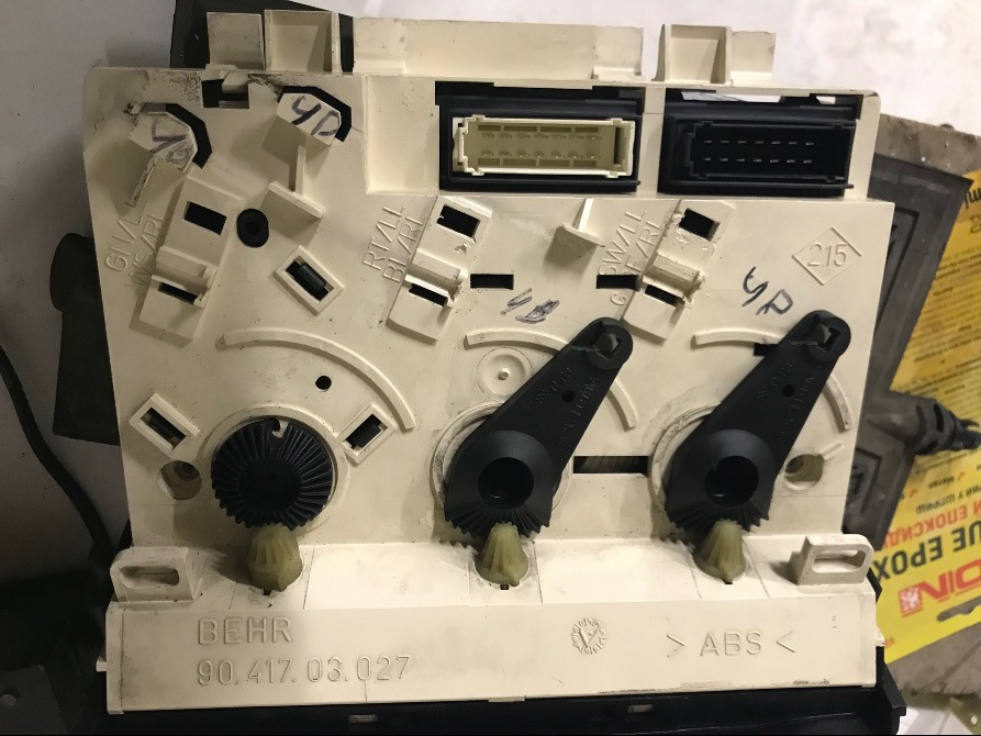 Бу блок управления печкой с кондиционером Renault Laguna 1, 9041703027 Кропивницький - зображення 2