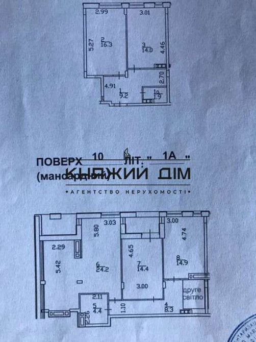 4 кімн трирівнева квартира ЖК Комфорт Таун № 21141983 Киев - изображение 1