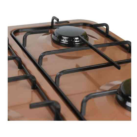 Плита настольная газовая VILgrand VGP-4042 BROWN 4 кВт коричневая Київ