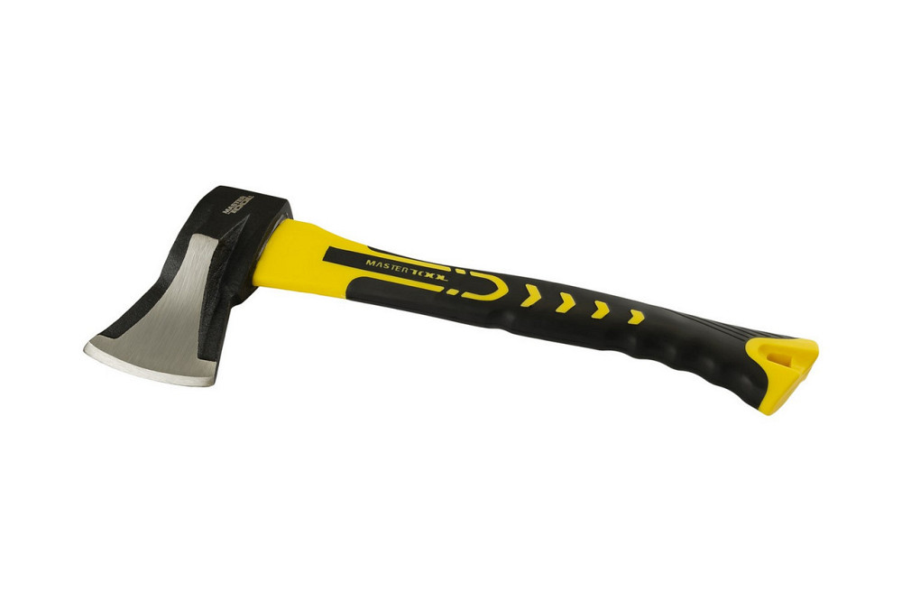 Топор-колун MASTERTOOL 1000 г HRC 50 рукоятка фиберглассовая 390 мм 05-0208 Харків - зображення 1
