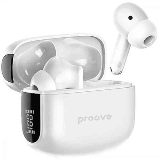 Bluetooth-гарнітура Proove Tempo TWS with ANC (APP) White (TWTM0001AP02) (Код товару:43037) Харків