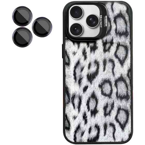 Чехол TPU+PC Wild Leopard with MagSafe and Lens для Apple iPhone 15 Pro (6.1") Херсон