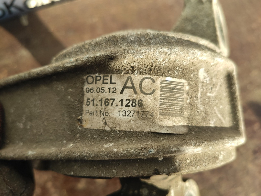 Подушка двигателя (опора) правая Opel Meriva B 1.3 cdti 2010-2017 (13271774) Euro 5 Ковель - изображение 4