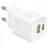 Мережевий зарядний пристрій  Hoco N65 20W White (Код товару:43865) Харьков