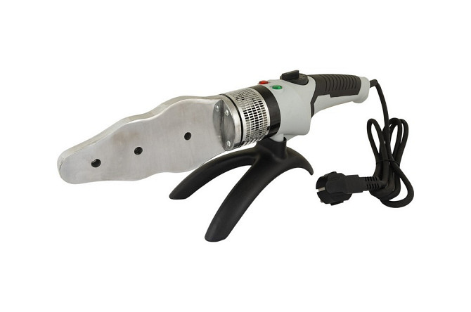 Паяльник для пластиковых труб MASTERTOOL 20-63 мм 2450 Вт/220 V/50 Hz 0-300°С IP44 LED-индикация мет Харьков - изображение 1