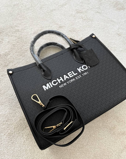 Містка Michael Kors сумка чорна жіноча велика GB0022 Київ - зображення 1