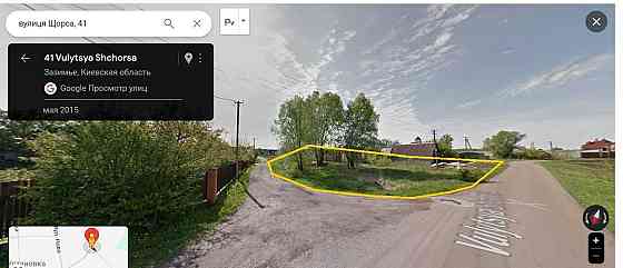 продажа участок под жилую застройку Броварский, Зазимье, 65000 $ 