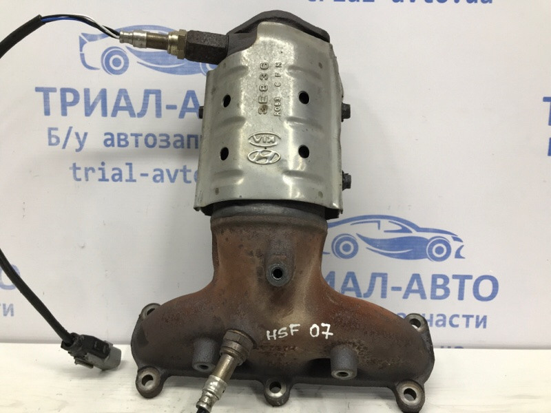 Колектор випускний Hyundai Santa Fe CM 2.7 БЕНЗІН G6EA 2005 (б/у) Киев - изображение 1