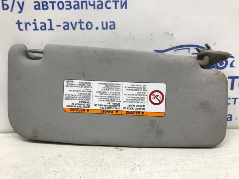 Козырек солнцезащитный левый Mitsubishi Outlander CU 2.4 БЕНЗИН 4G69 2003 (б/у) Киев - изображение 3