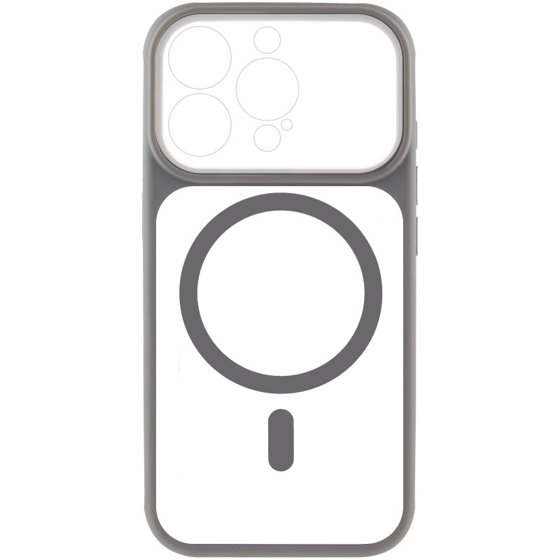 Чехол TPU+PC GETMAN Moon Clear with MagSafe для Apple iPhone 13 Pro (6.1") Херсон - изображение 2