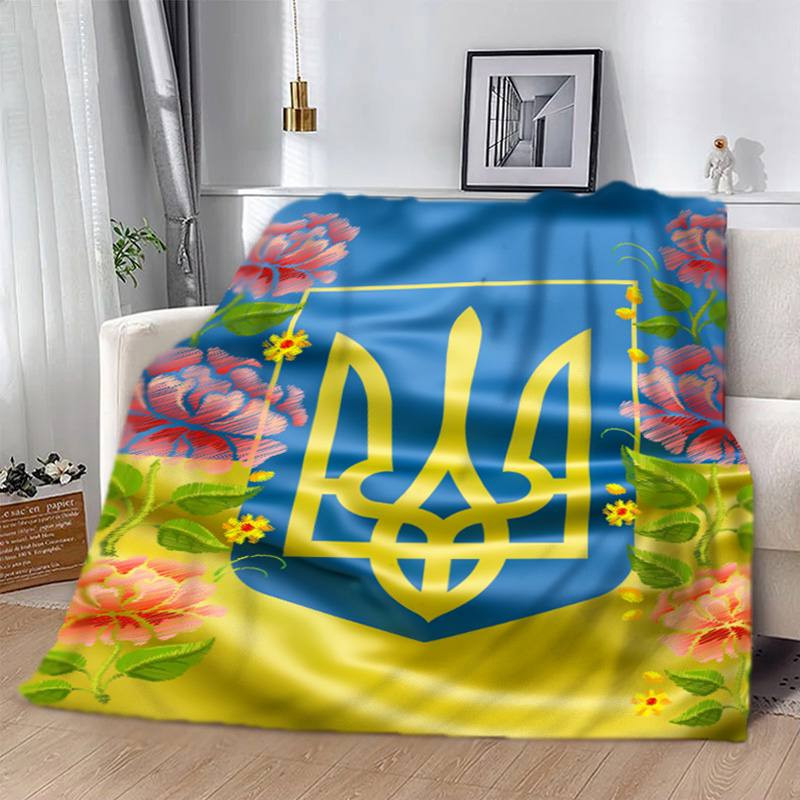 Плед 3D патріотичний Національна гордість №2 2659_B 12593 135х160 см Київ - зображення 1