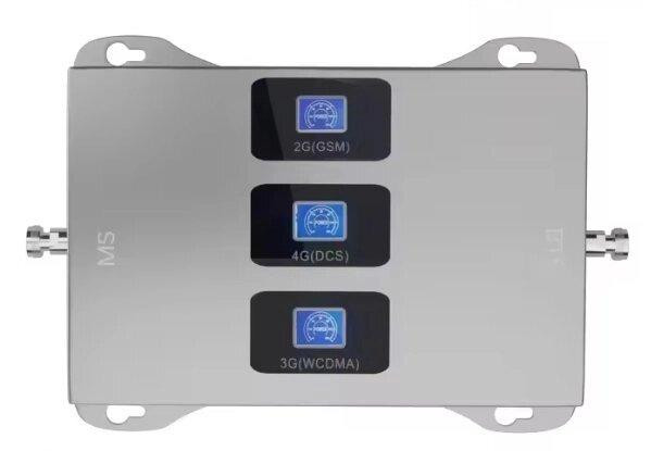 Репитер усилитель мобильной связи и интернета трехдиапазонный AFL-2070-GDW 900/1800/2100 МГц , 400-6 Днепр - изображение 1