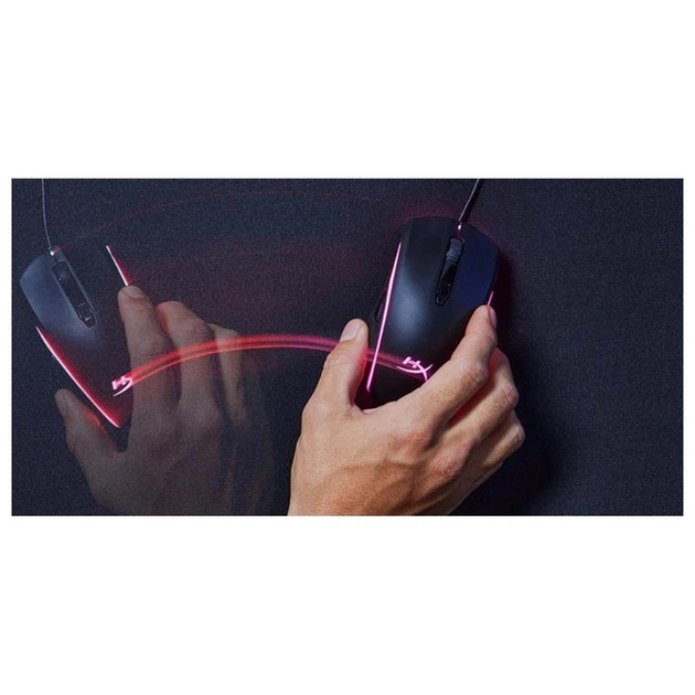 Игровая поверхность для мыши и клавиатуры HyperX Pulsefire Mat L 4Z7X4AA 45х40 см черная Киев - изображение 7