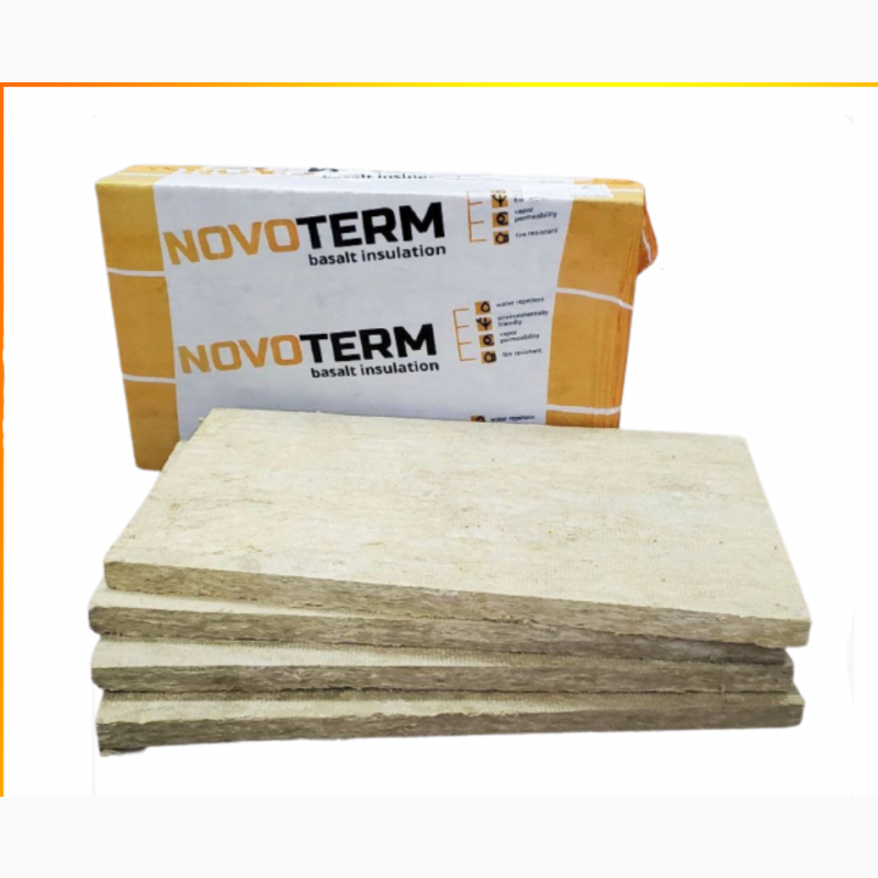 Утеплювач мінераловатна плита NOVOTERM (Новотерм) Покрівля 190 Вишневе - зображення 1