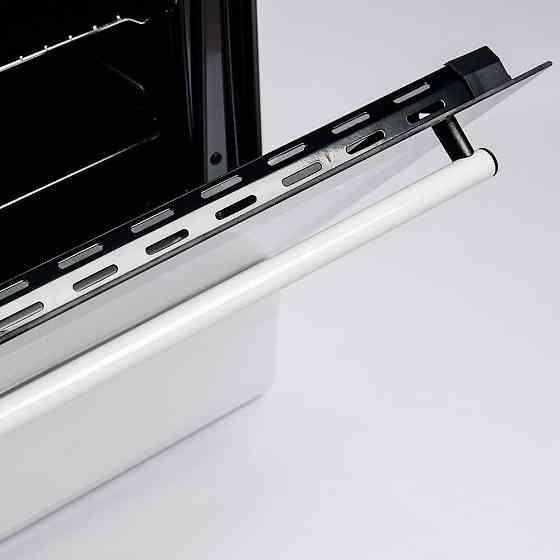 Плита кухонная газовая Grunhelm G4FG6612W-0 (60 см) 4 конфорки Газконтроль Электроподжиг Ящик для по Київ