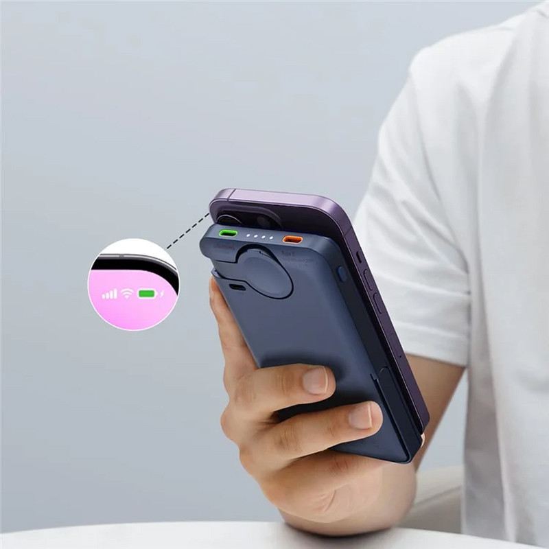 Портативное ЗУ Power Bank JJT-MP01 2in1 20W с БЗУ+iWatch 10000 mAh Херсон - зображення 5