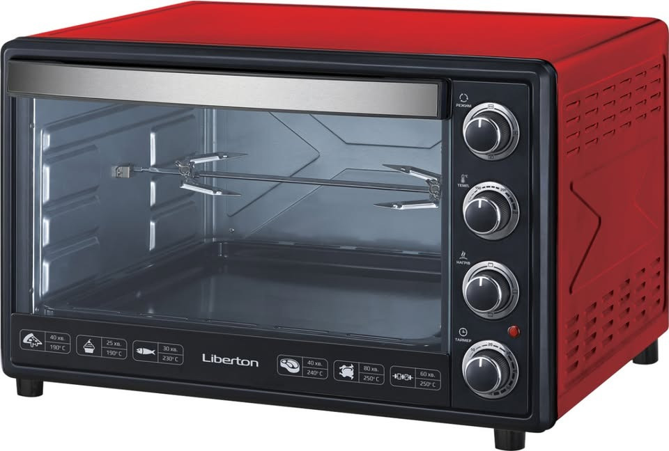 Електродуховка LIBERTON LEO-650-Red | Гарантія: 24 міс. Хмельницкий - изображение 1