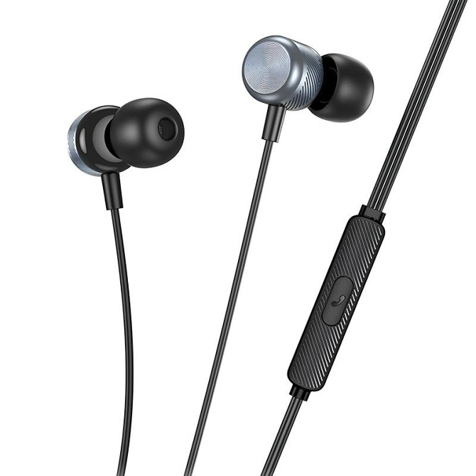 Наушники Borofone BM93 Platino universal with microphone (3.5mm/1.2m) Херсон - зображення 3