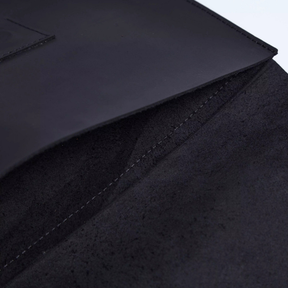 Чехол для ноутбука винтажный Incarne Line MacBook Pro 13" 2016-2025 line-black-vintage-pro-13 черный Київ - зображення 8