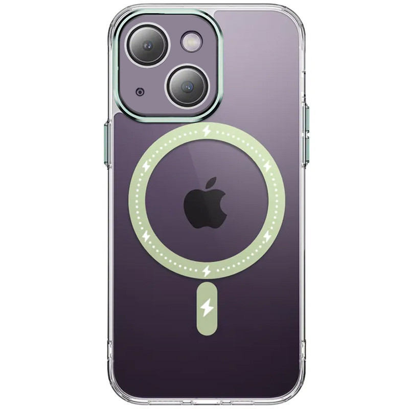 Чехол TPU+PC Colorful with Magnetic Fit для Apple iPhone 13 (6.1") Херсон - изображение 4