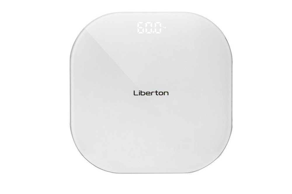 Весы напольные Liberton LBS-0817 180 кг белые Київ - зображення 1