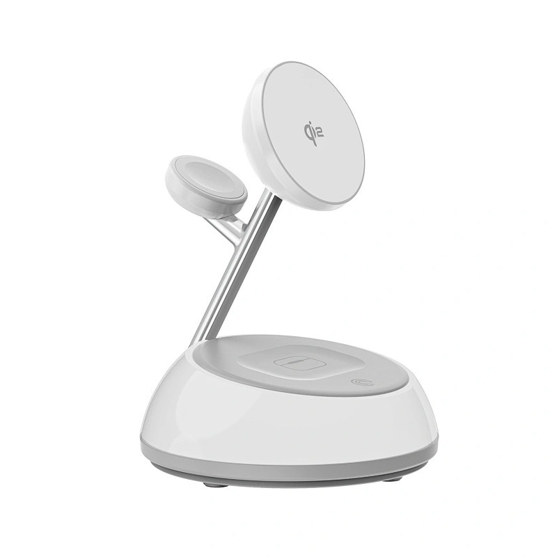 БЗУ WIWU Wi-W036 Aurora 3 in 1 wireless charger Херсон - зображення 5