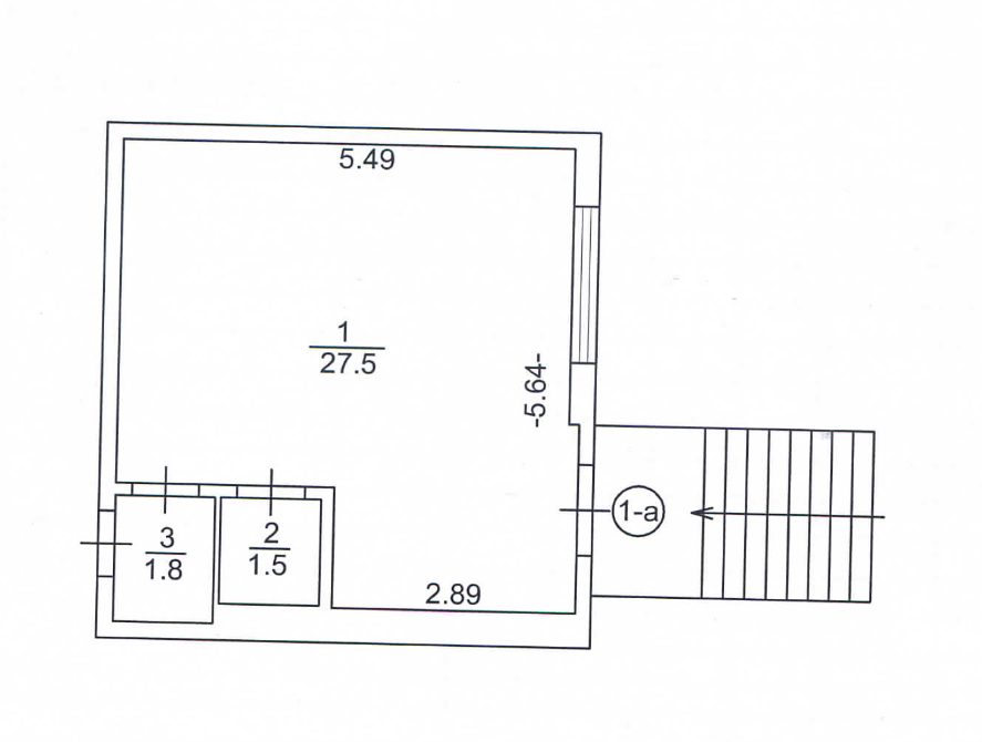 Без% Продаж приміщення 31кв. Н/Ф 1 поверх пр.Соборності 16 Київ - зображення 2