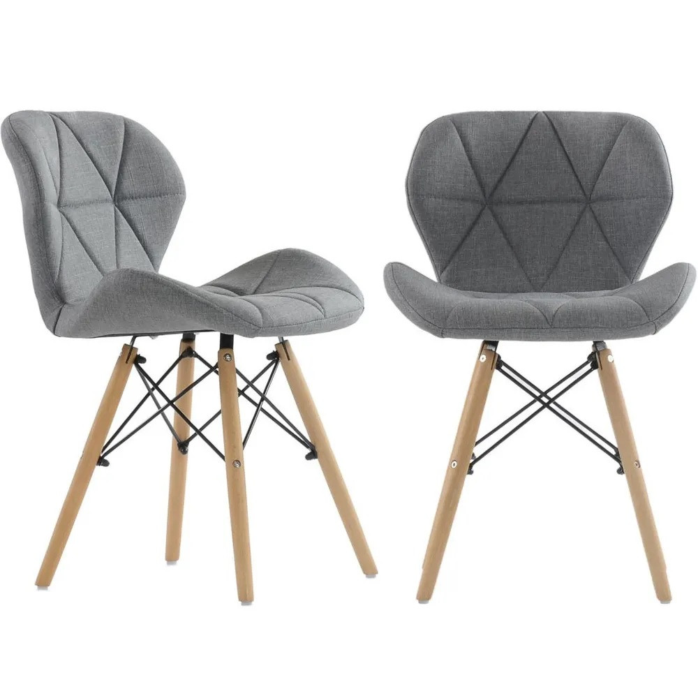 Стул Стар мягкий серая ткань Днепр - изображение 8