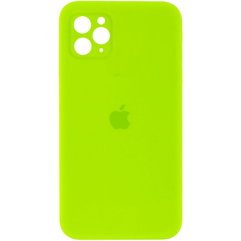 Чехол Silicone Case Square Full Camera Protective (AA) для Apple iPhone 11 Pro Max (6.5") Херсон - изображение 4