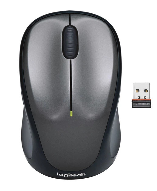 Мышь компьютерная безпроводная Logitech M235 WL Grey L910-002201 серая Киев - изображение 4