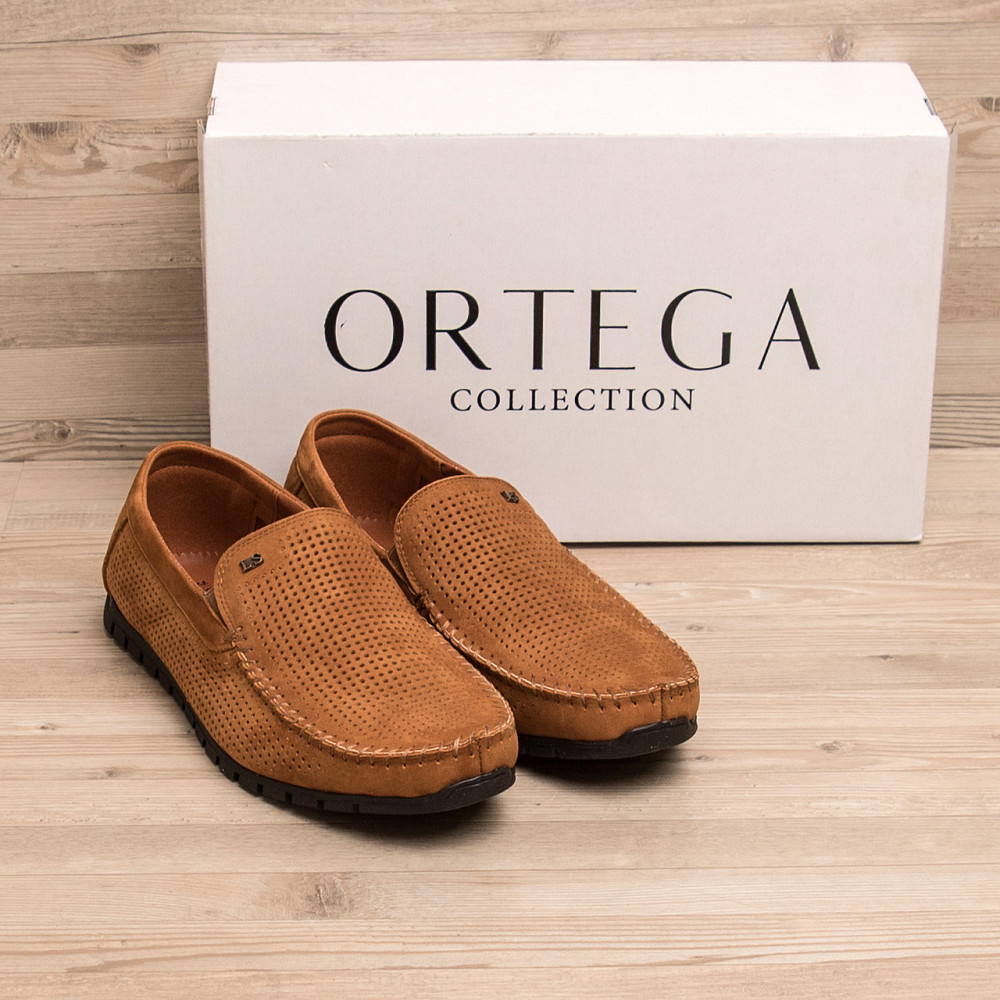 Мужские летние кожаные мокасины Legges Canary перфорация Київ - зображення 9