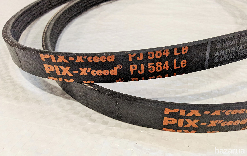 Для газонокосилки Intertool DT-2262 приводной ремень 6 PJ 483. Ремень на газонокосилку Интертул Харків - зображення 3