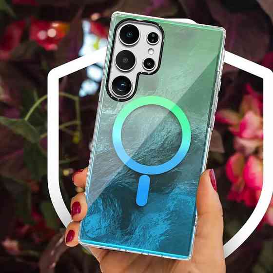 Чехол TPU Shiny Mountain (MagFit) для Samsung Galaxy S25 Ultra Херсон