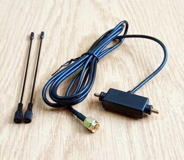 Антенна дипольная 410-530MHz 6dBi, до 50W, кабель RG 174U 1,5 м, SMA-male коннектор Днепр - изображение 4