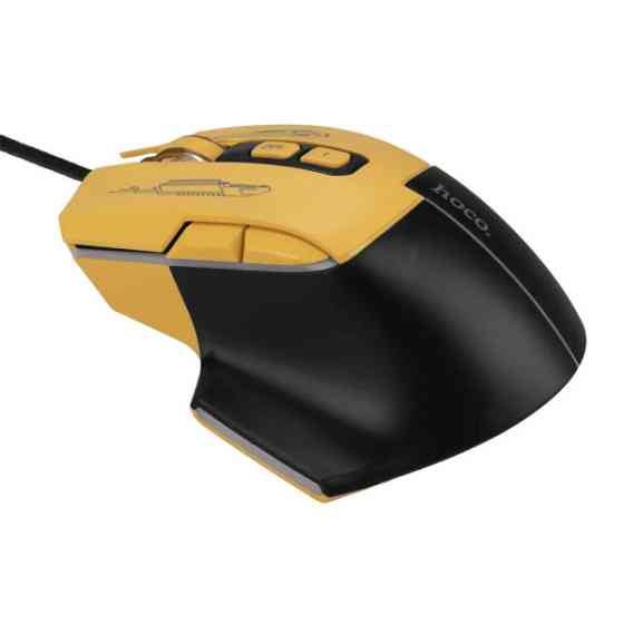 Мишка Hoco GM31 Overlord Luminous Black Yellow Харьков