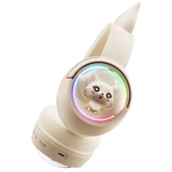 Bluetooth-гарнітура Onikuma B5 Off-White (Код товару:34596) Харьков - изображение 4