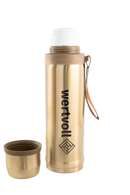 Термос WERTVOLL "ENJOY" 750 мл SS золото RX-7000GD Харьков - изображение 2