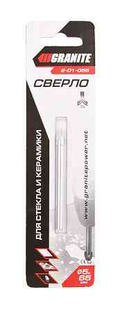 Сверло-пика для стекла и керамики GRANITE 5х65 мм 2-01-056 Харків