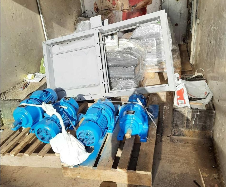 Задвижка реечная электрическая для транспортера К4-УТФ-500 Київ - зображення 10