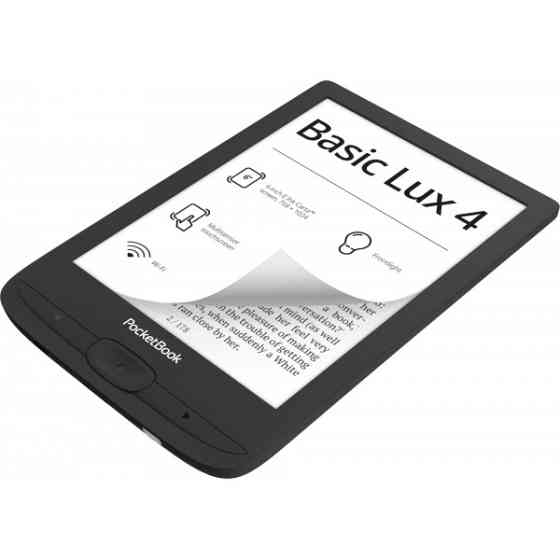 Електронна книга PocketBook 618 Basic Lux 4 Ink Black (PB618-P) (Код товару:37674) Харків
