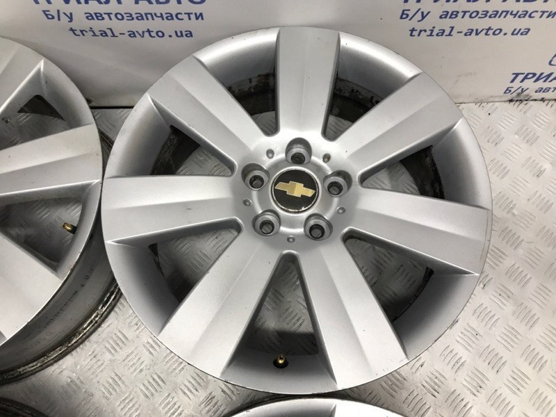 Диски титан комплект R18 Chevrolet Captiva C100 2.4 БЕНЗИН Z24SED 2006 (б/у) Київ - зображення 3