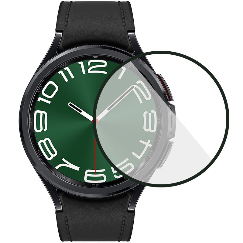 Полимерная пленка 3D (full glue) (тех.пак) для Samsung Galaxy Watch 6 Classic 47mm Херсон - изображение 1