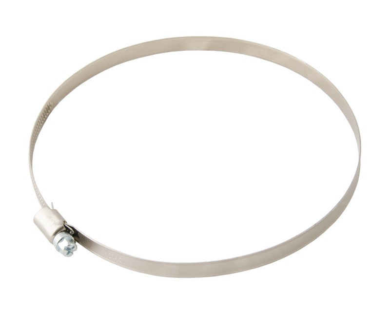 Хомут червячный MASTERTOOL German type W2 DIN 3017 9.0 мм Ø 130-150 мм 5 шт 20-1953 Харків - зображення 1