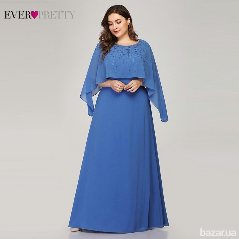 Платье для мамы невесты синего цвета Киев - изображение 1