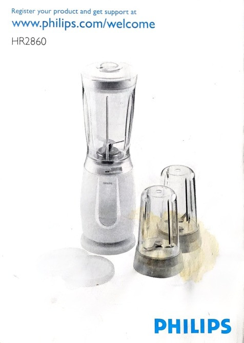Продам Мини-блендер Philips HR2860/55 Київ - зображення 5