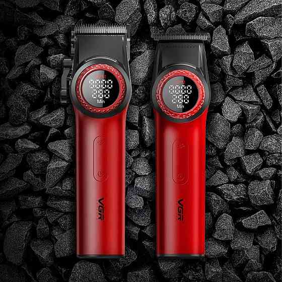 Комплект длят стрижки VGR V-001&V-977 RED красный Киев