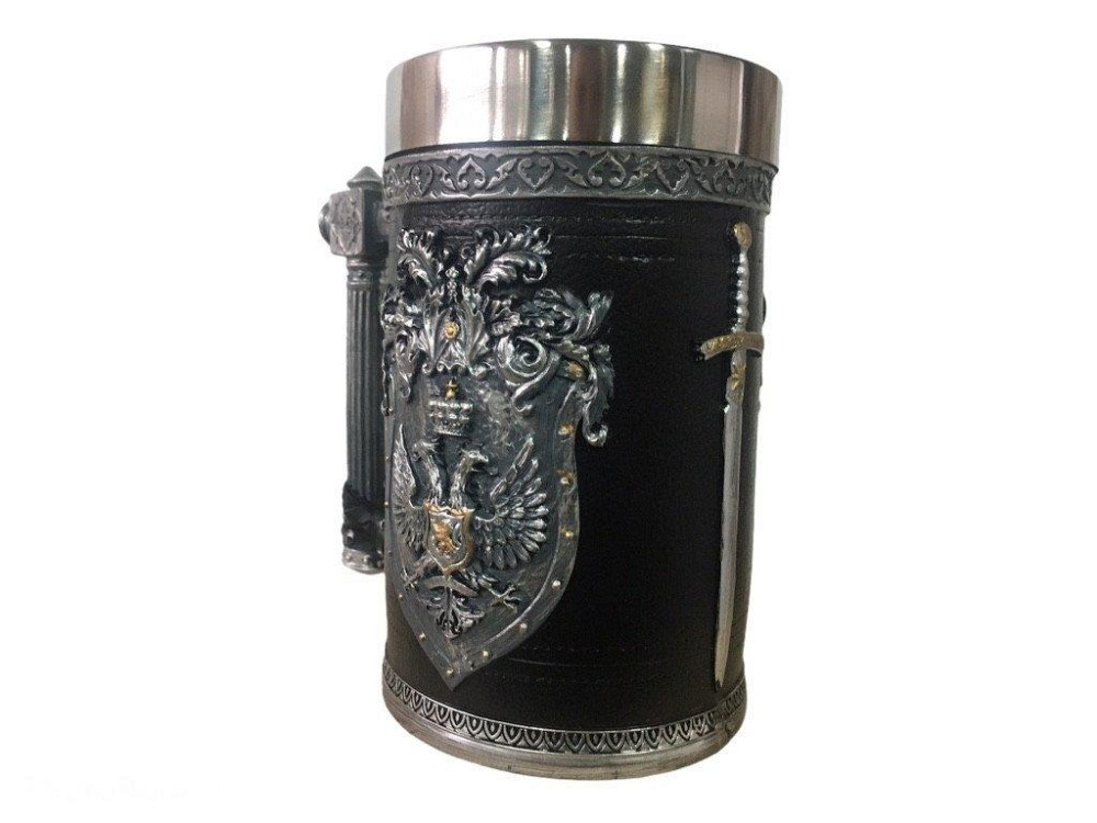 Кружка Чашка 3 Череп пивная кружка Двухголовый Орел Київ - зображення 5