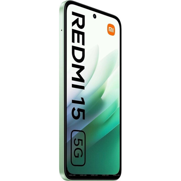 Смартфон Xiaomi Redmi 15 5G 8/256GB NFC Ripple Green (No Adapter) Global (Код товару:42604) Харків - зображення 5