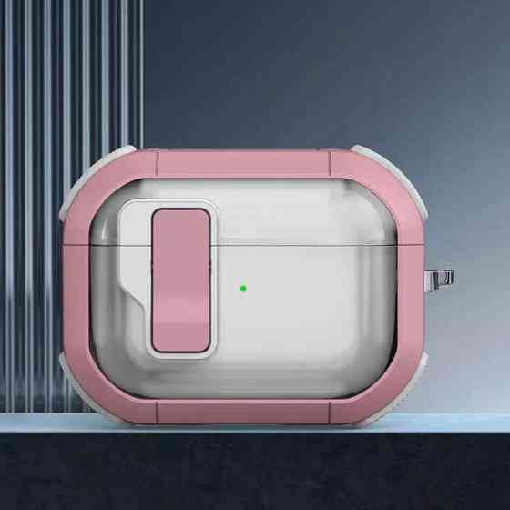 Футляр противоударный Locking Button для наушников Airpods Pro 3 Херсон