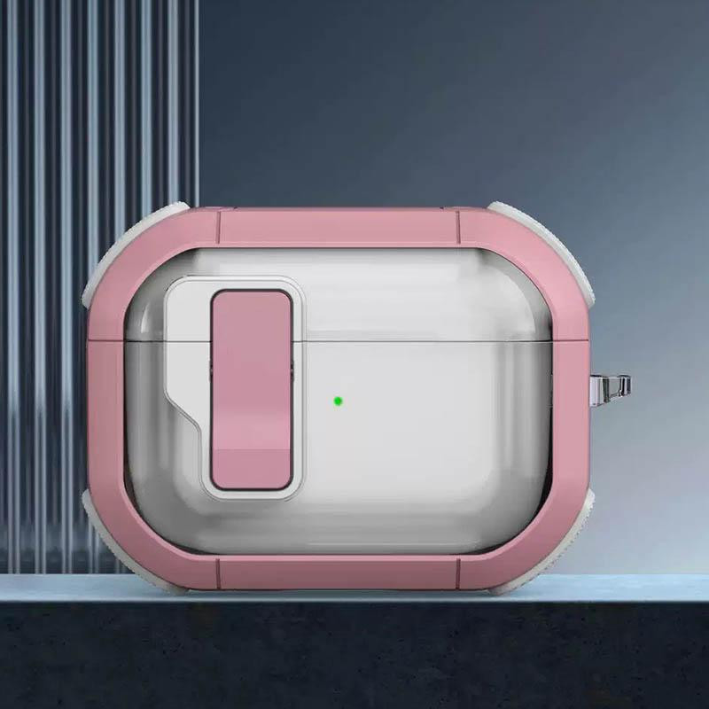 Футляр противоударный Locking Button для наушников Airpods Pro 3 Херсон - изображение 2